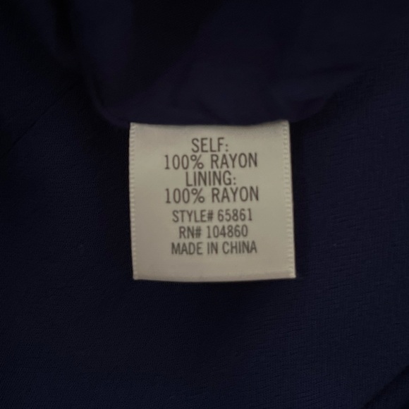 Miami Deep Blue Romper - Picture 8 of 8